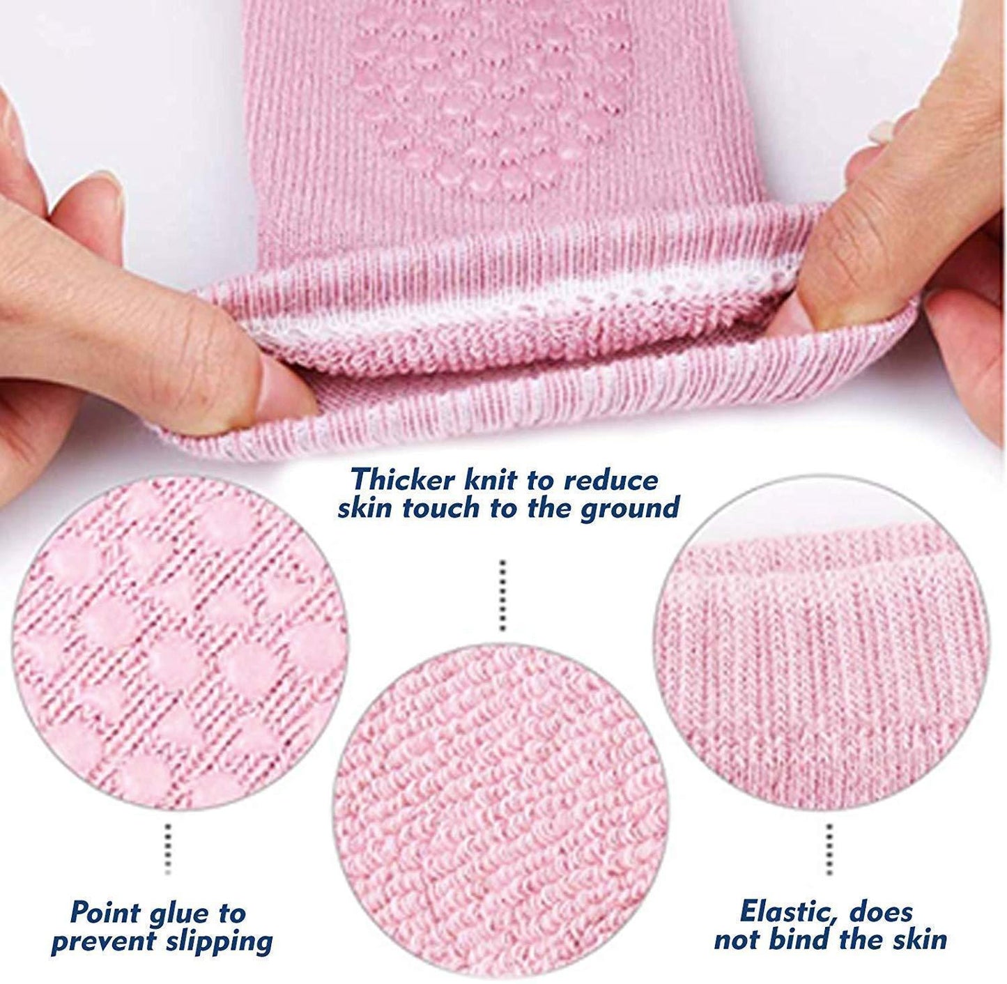 2 Pair Baby Crawling Elbow pad