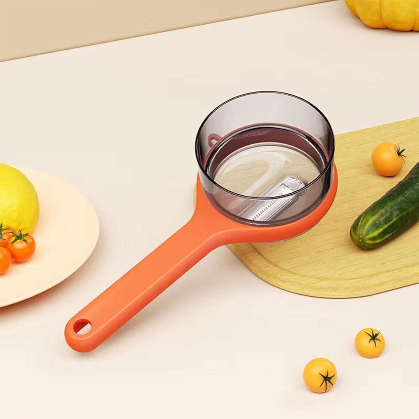 Peeler with Storage Box – 2-in-1 Kitchen Tool
