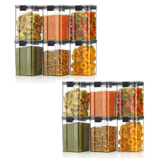 Premium Push Button Container