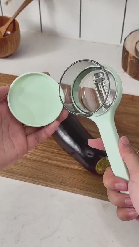 Peeler with Storage Box – 2-in-1 Kitchen Tool